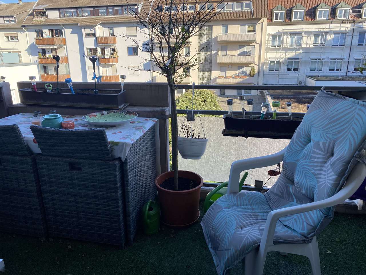 Gut geschnittene 3-Zimmerwohnung mit Balkon am Entenfang